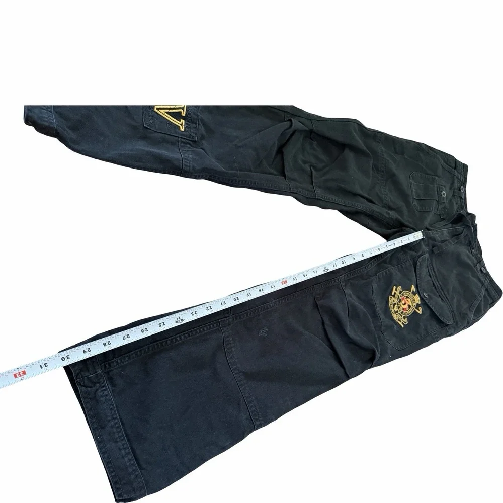 Vintage Polo Ralph Lauren PRL Snow World Cup Challenge Cargo Pants Mens 32x32